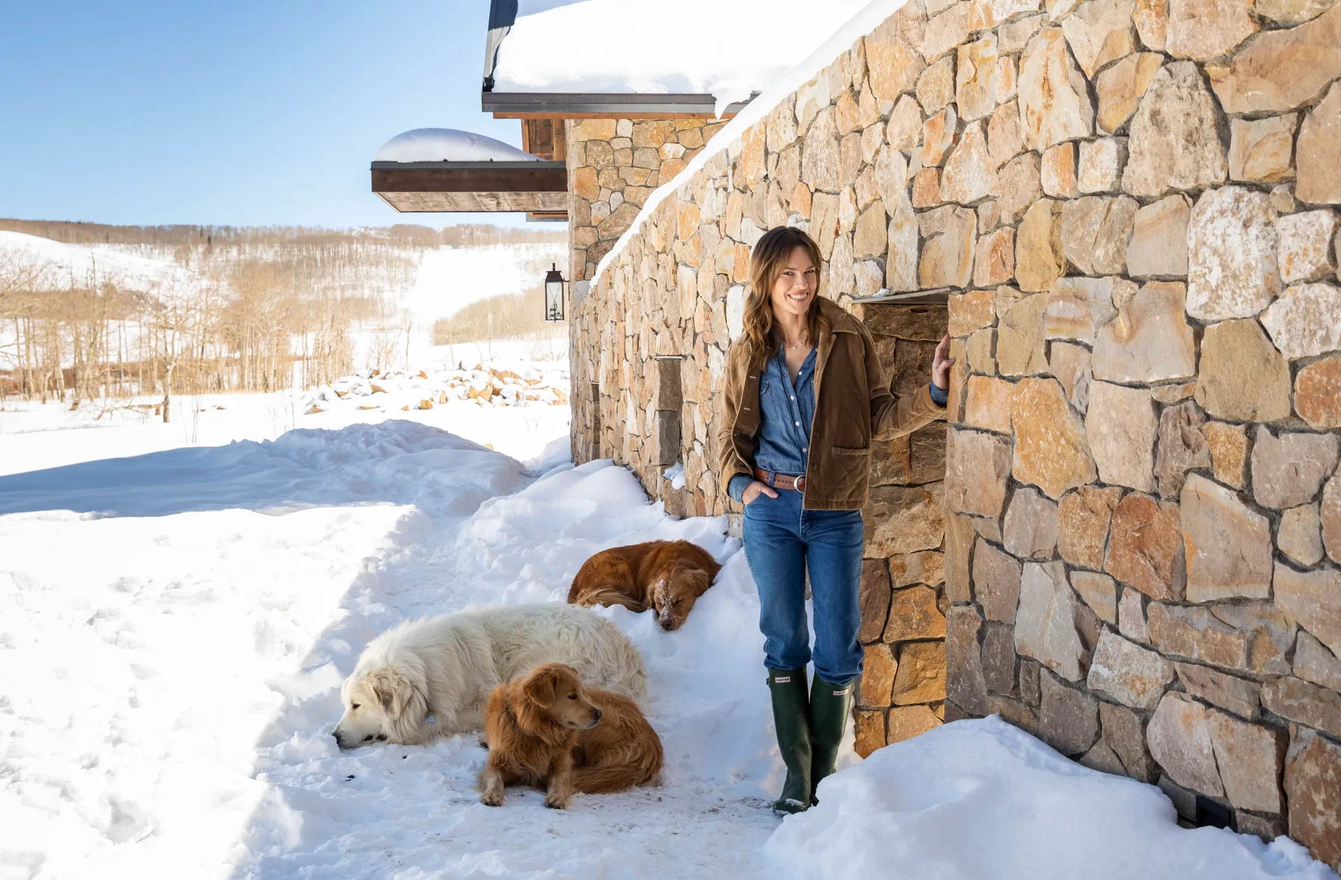 Hilary Swank'S Mountain House