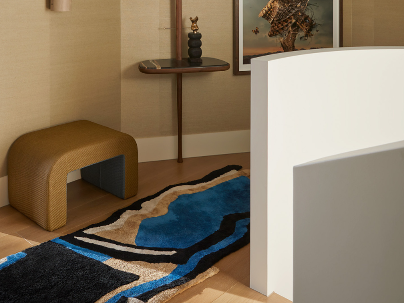 Modern House By Simone Haag: Hallway With Tapis Studio´s Rug