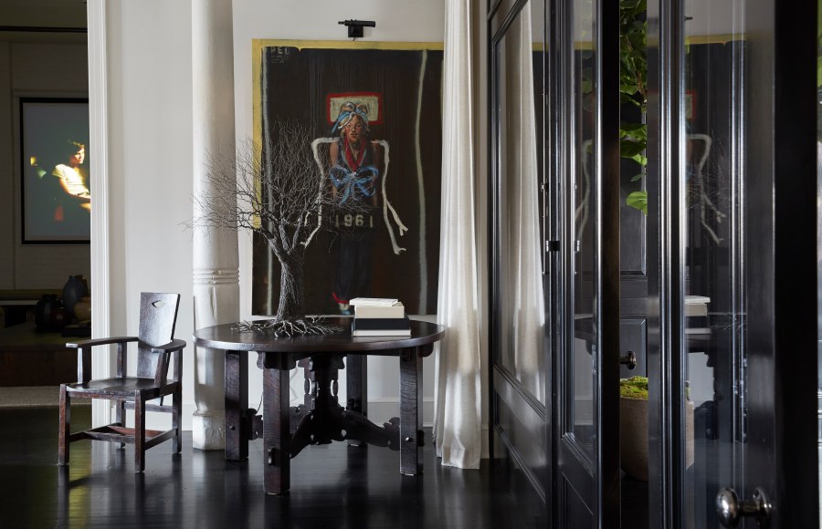 Living Room Of Monique Gibson ´S Soho Loft Project