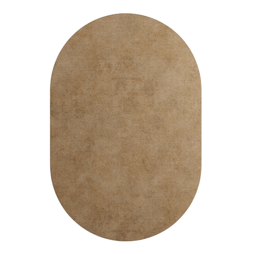 Tapis Oval Caramel 3
