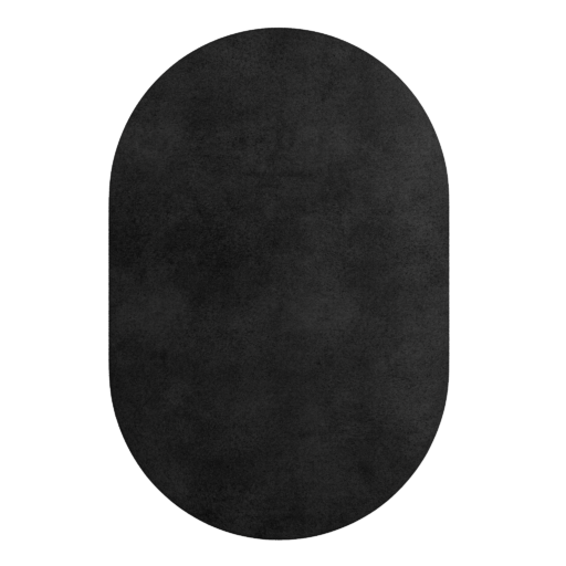 Tapis Oval Black 5