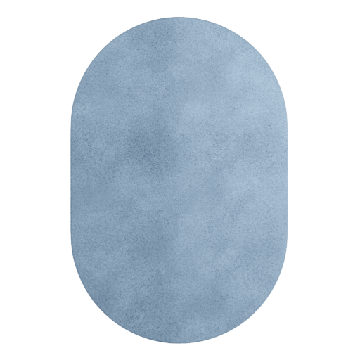 Tapis Oval Grey Blue 13