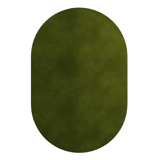 Tapis Oval Avocado 16