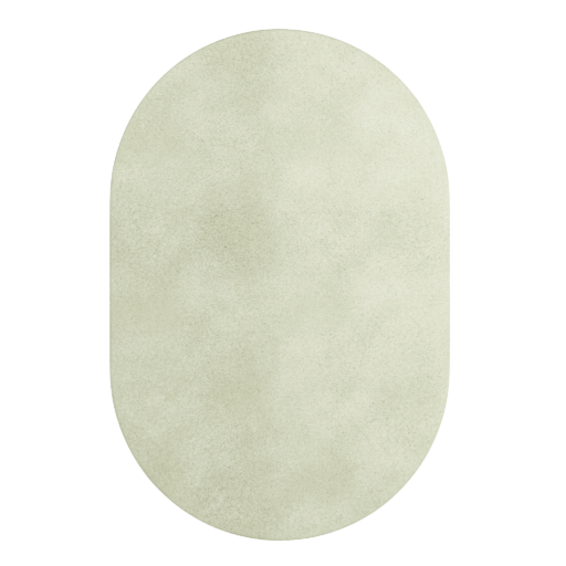 Tapis Oval Fog Green 18