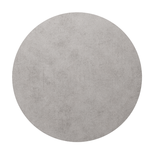 Tapis Round Silver Grey 4