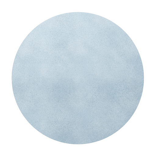 Tapis Round Light Blue 12
