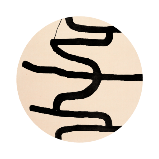 Tapis Coffee Round Rug