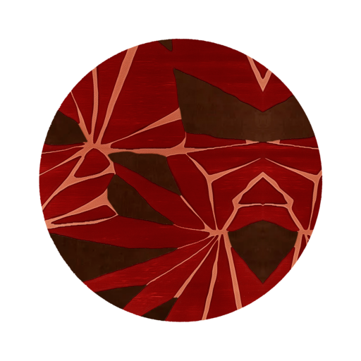 Tapis Grapefruit Round Rug