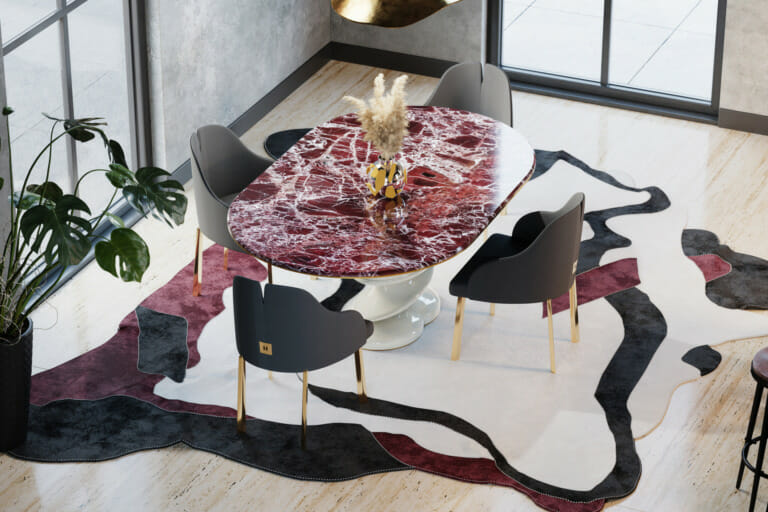 9 Abstract Area Rug Models You Should Know And Use In Your Projects