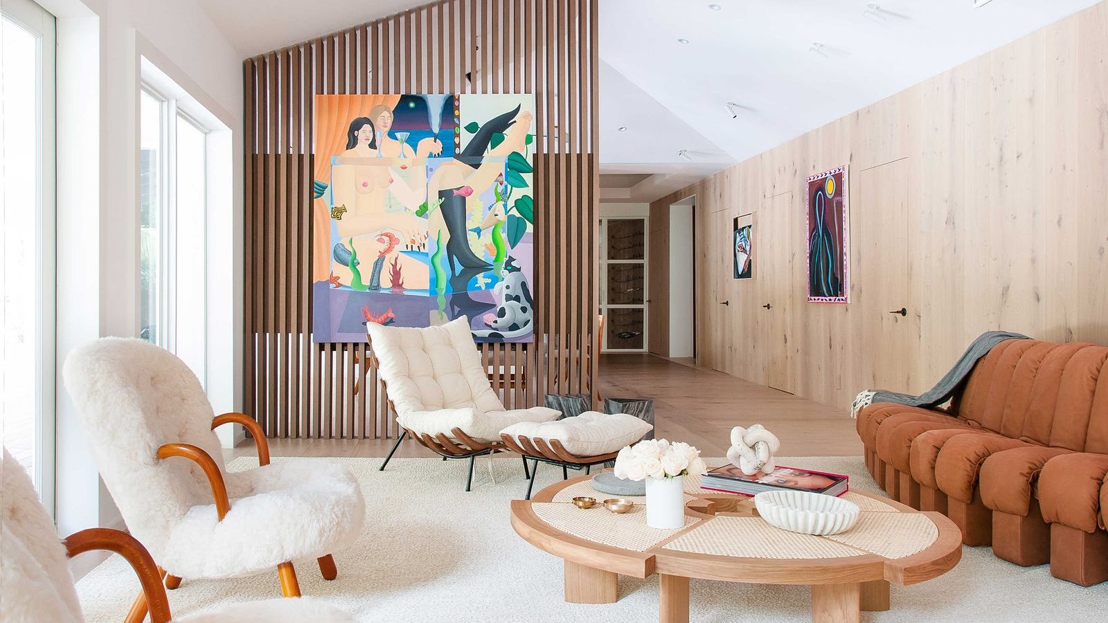 Living Room Mid Century Modern Home