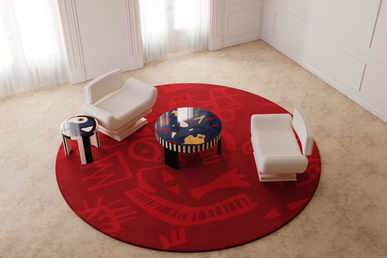 5 Best Ways to Elevate a Room Using A Monochrome Rug