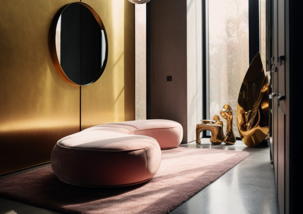 selection of Modern, Mid-Century Modern, Neutrals, and Essential rugs style